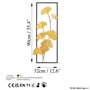 Wallity Raspberry 2 Accesorio Decorativo de Pared de Metal Multicolor